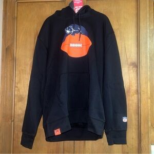 NEW Ultra Game NFL Chicago Bears Sweatshirt Hoodie Varsity Hoodie Pockets Men XL